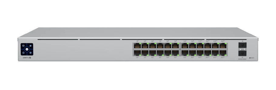 24-Port GE PoE Switch UBIQUITI UniFi USW-Pro-24-PoE